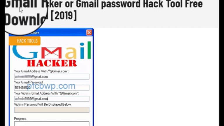 hacking gmail password software free 100 download
